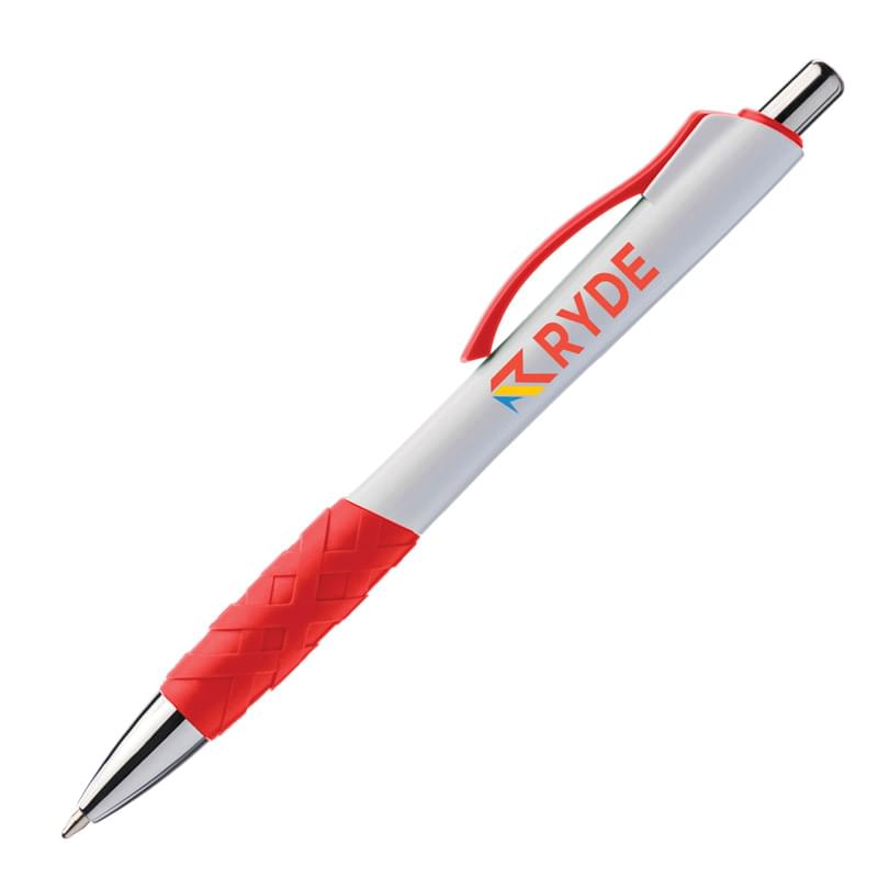 Plastic retractable ballpoint pen 4