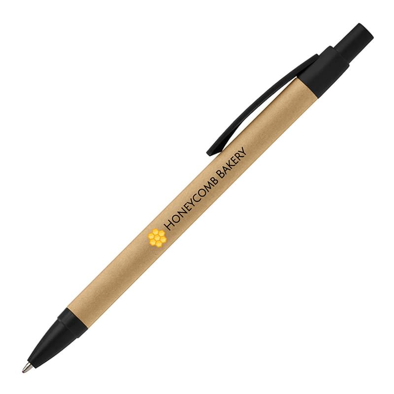 Galapagos Eco Pen - Kraft Barrel with Wheatstraw Trim 2