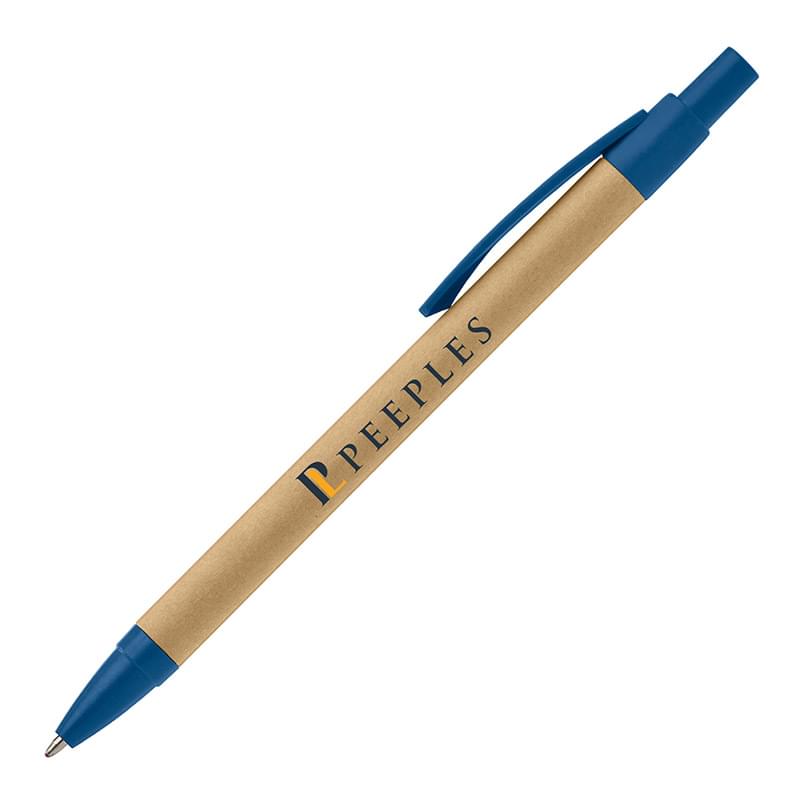 Galapagos Eco Pen - Kraft Barrel with Wheatstraw Trim 3