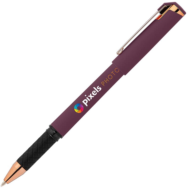 Islander Softy Rose Gold Designer Gel Pen w/ Stylus - ColorJet