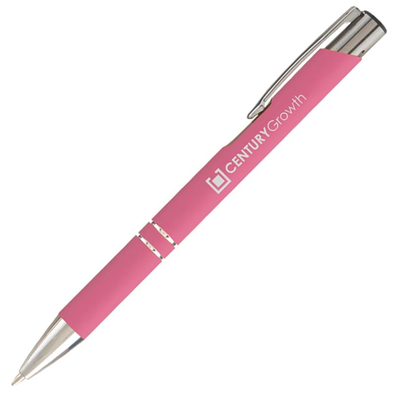 Tres-Chic Softy+ Laser Engraved Metal Pen
