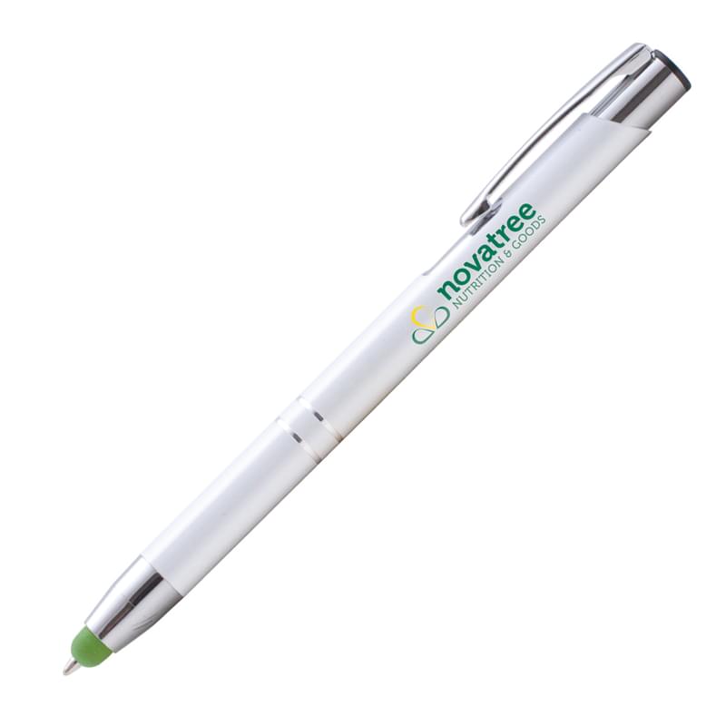 Chico Brights w/Stylus -   - Full-Color Metal Pen 5