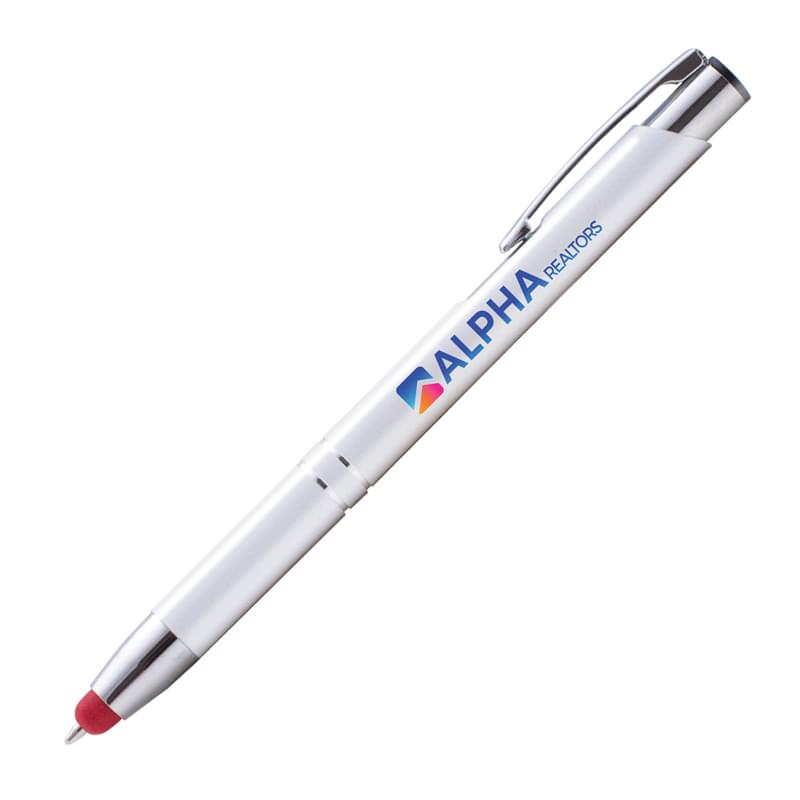 Chico Brights w/Stylus -   - Full-Color Metal Pen 3