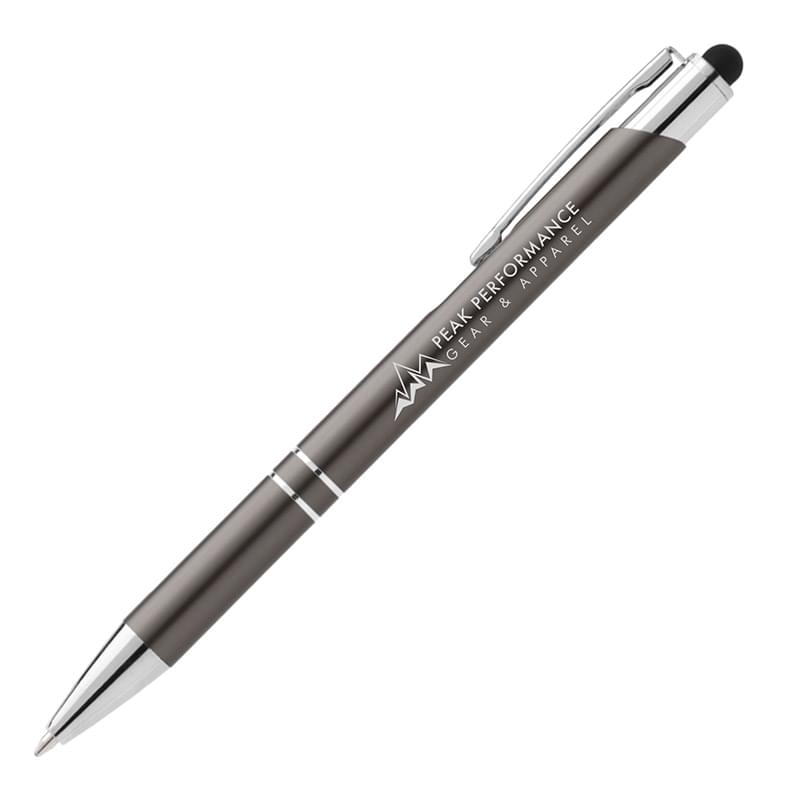 Matte Chico Pen w/ Stylus Top - Laser 4