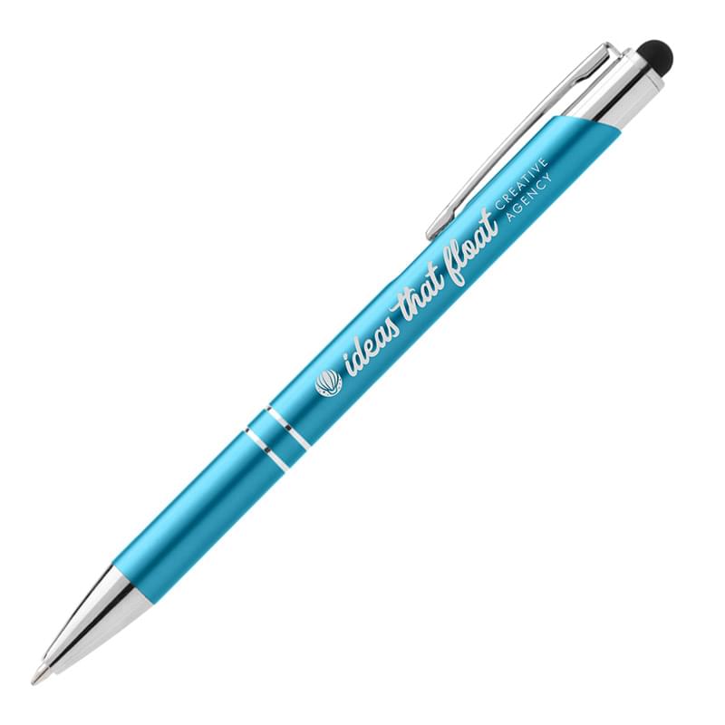 Matte Chico Pen w/ Stylus Top - Laser 5