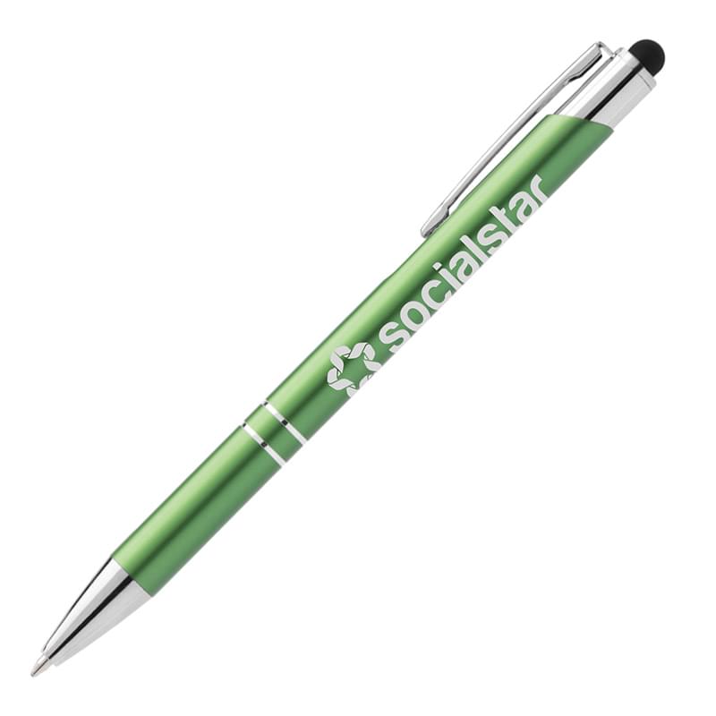 Matte Chico Pen w/ Stylus Top - Laser 3