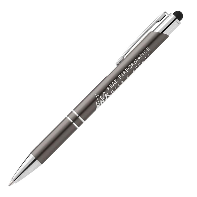 Matte Chico Pen w/ Stylus Top - Laser 4