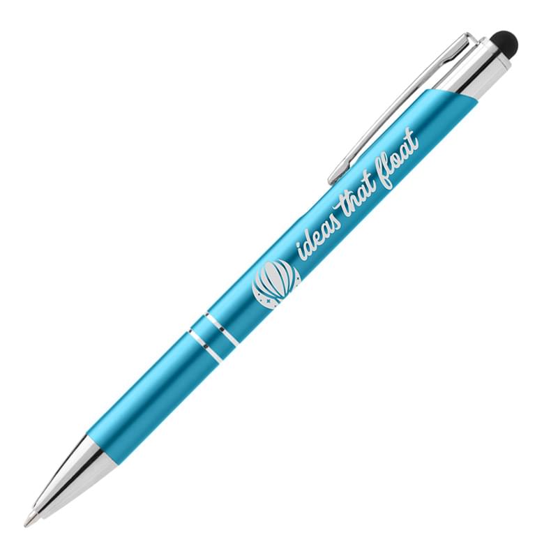Matte Chico Pen w/ Stylus Top - Laser 5