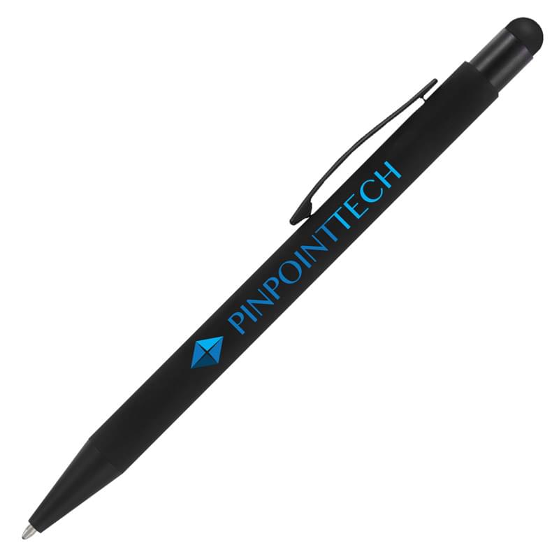 Bold Midnight Softy w/Stylus -   - Full Color Metal Pen 4