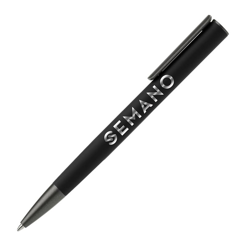 Jagger Gunmetal Softy - Laser Engraved Metal Pen 2