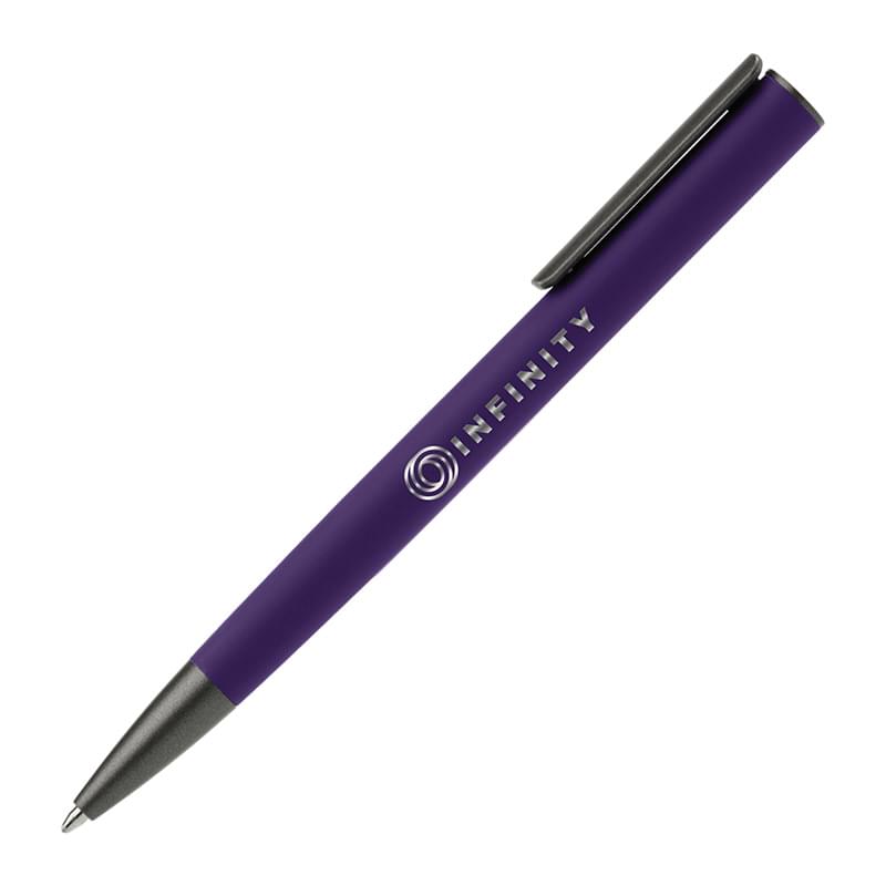 Jagger Gunmetal Softy - Laser Engraved Metal Pen 5