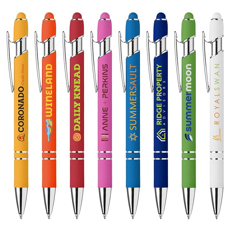 Ellipse Softy Brights Gel Pen w/Stylus  - ColorJet