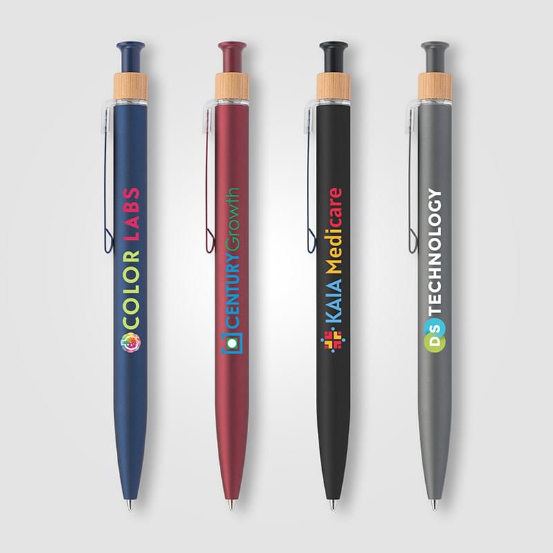 Reborn Click Softy Recycled Aluminum Pen - ColorJet