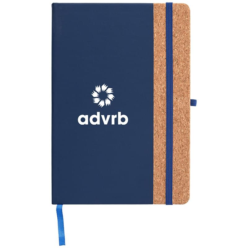 Miller Cork Notebook with Recycled PU Cover