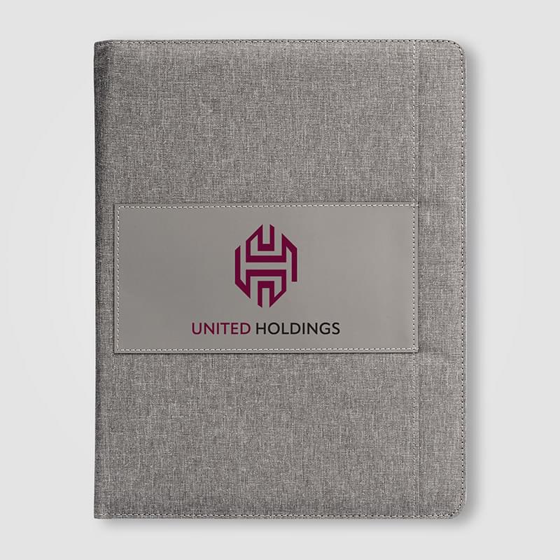 Urban RPET Portfolio Notebook - 12.6" x 9.84"x .40" - ColorJet