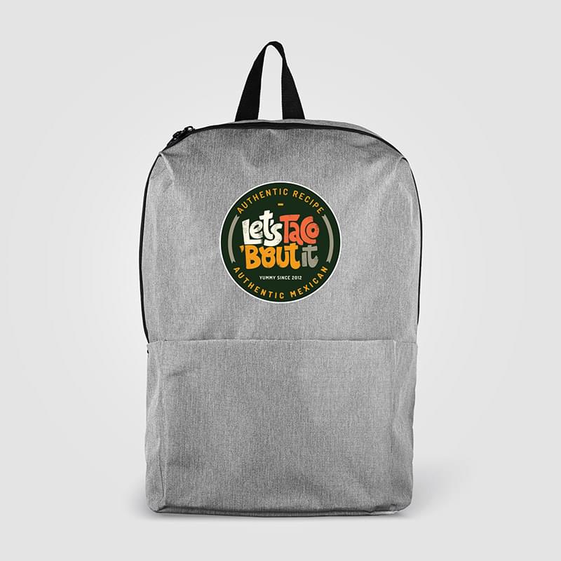 Summit rPET Comfort Strapped Backpack - 4.7 gal - Heat Transfer