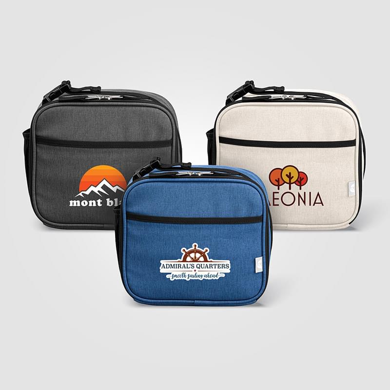 Helsinki rPET PEVA Lined Lunch Cooler Crossbody Bag – 4.5L -Heat Transfer