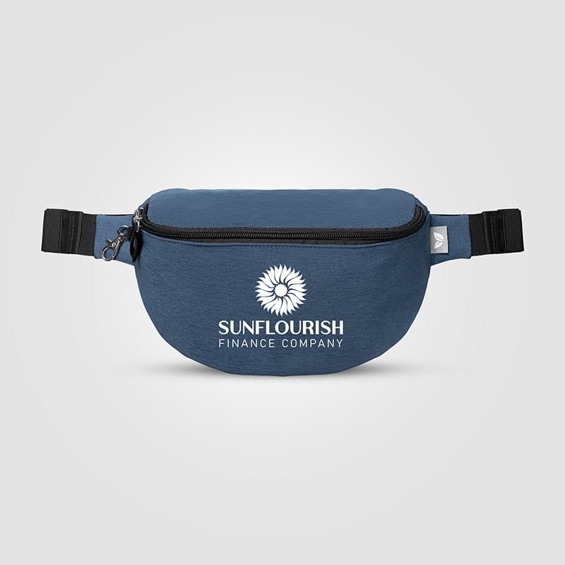Helsinki rPET Anti-Theft Hook-Zip Waist Bag – 2L