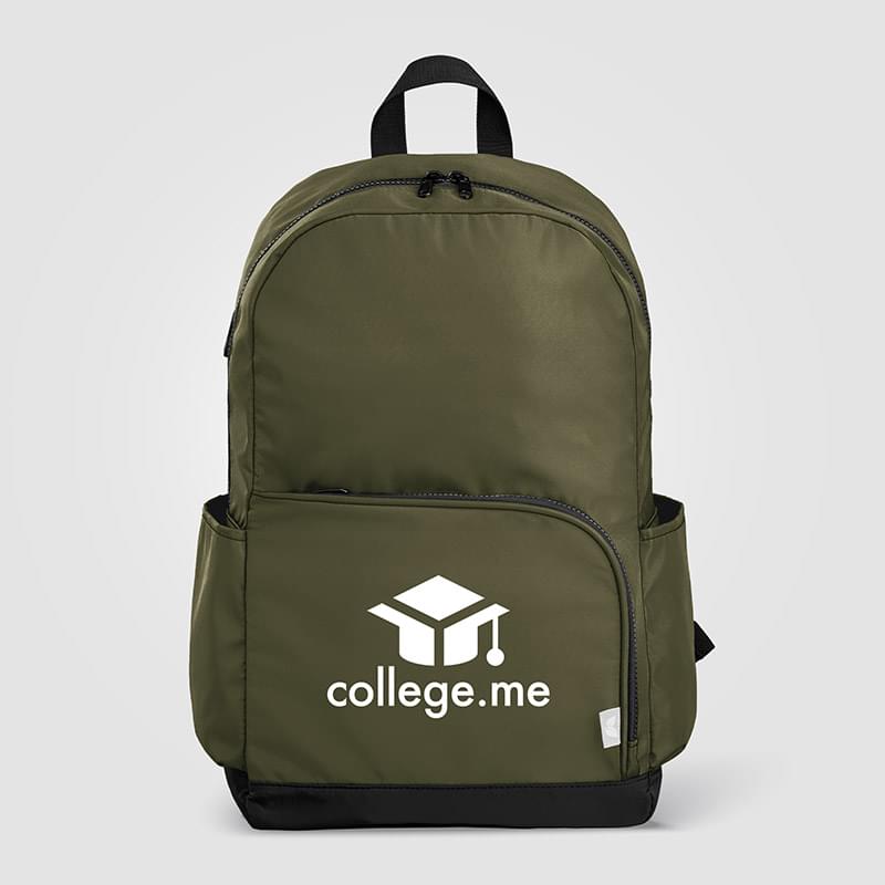 Kora rPET Dual Pocket Gold-Zip 15 Inch Laptop Backpack - 20L