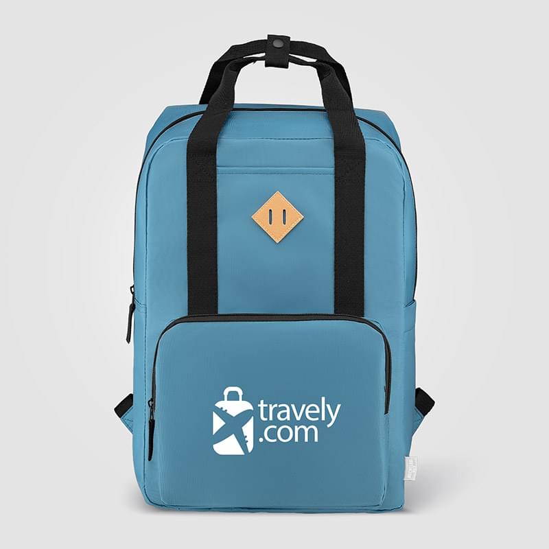 Majesty 300D rPET 15 inch Laptop Adjustable Strap Backpack - 16L