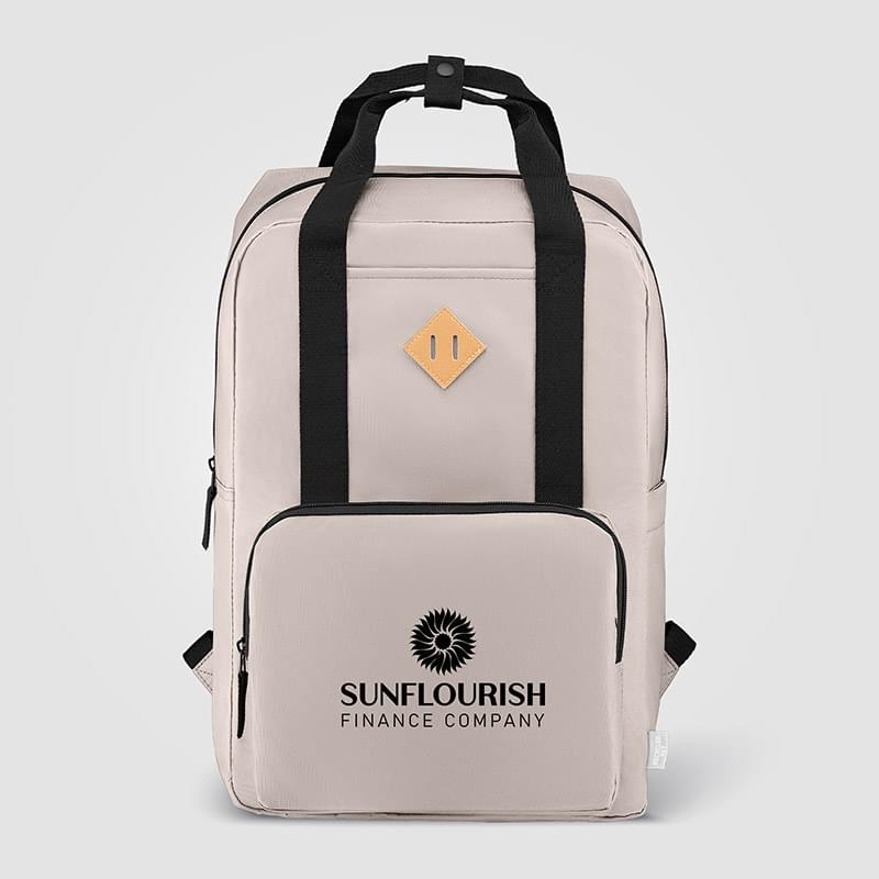 Majesty 300D rPET 15 inch Laptop Adjustable Strap Backpack - 16L