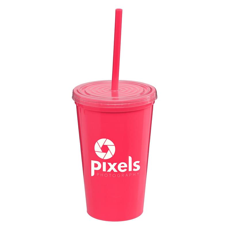 Explore Brights - 16 oz Double Wall Tumbler 2