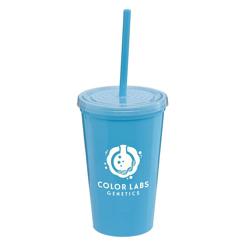 Explore Brights - 16 oz Double Wall Tumbler 4