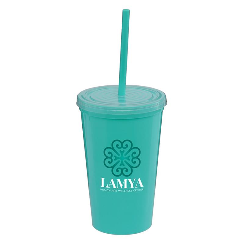 Explore Brights - 16 oz Double Wall Tumbler- Full Color 5