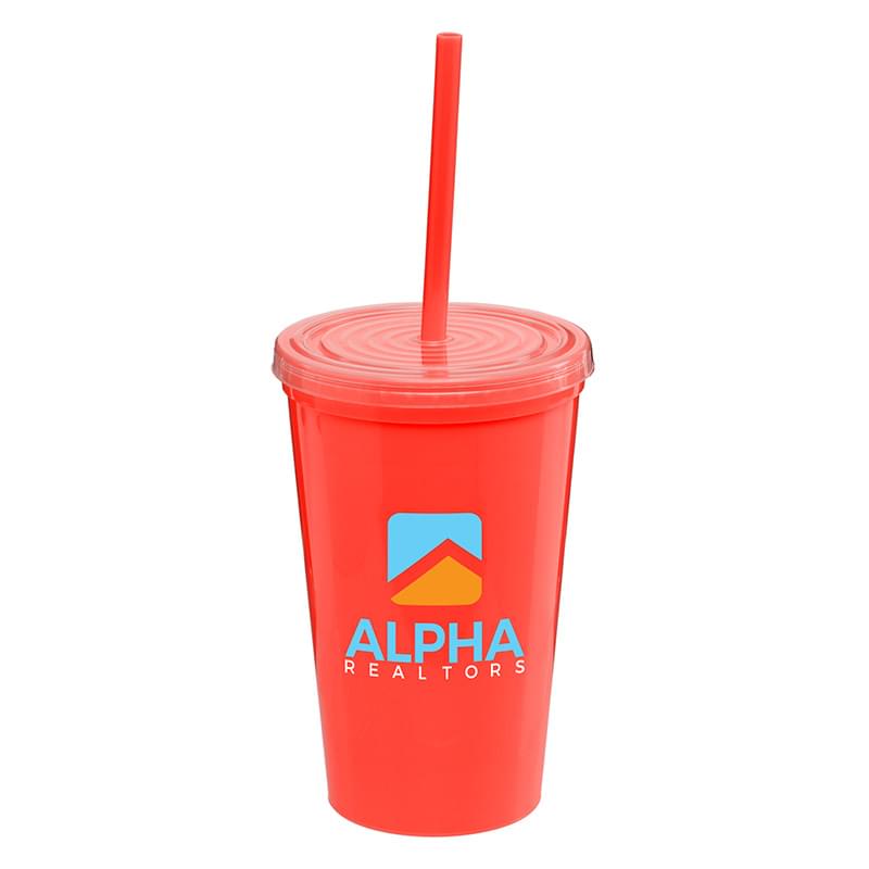 Explore Brights - 16 oz Double Wall Tumbler- Full Color 2