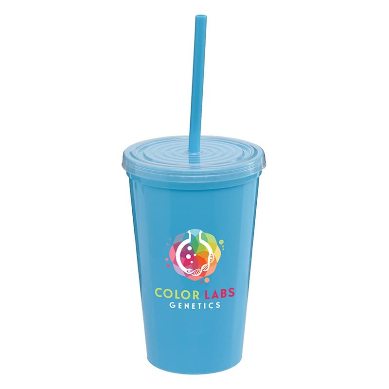 Explore Brights - 16 oz Double Wall Tumbler- Full Color 4