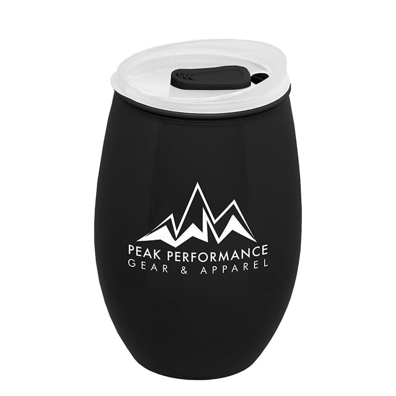 16 oz Tritan Stemless Wine Cup with Lid 6