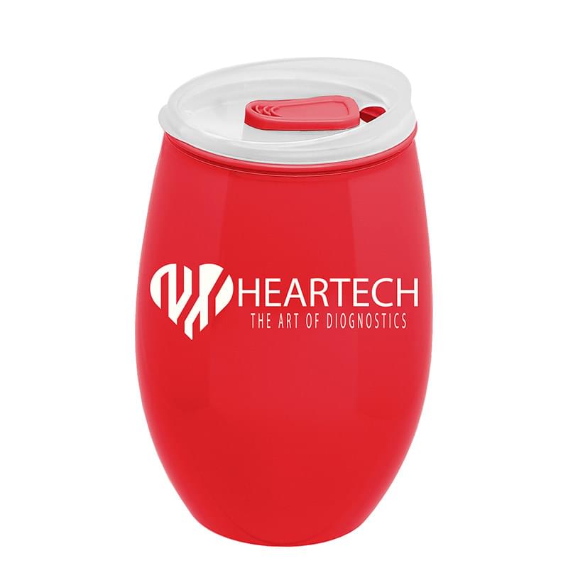 16 oz Tritan Stemless Wine Cup with Lid 2