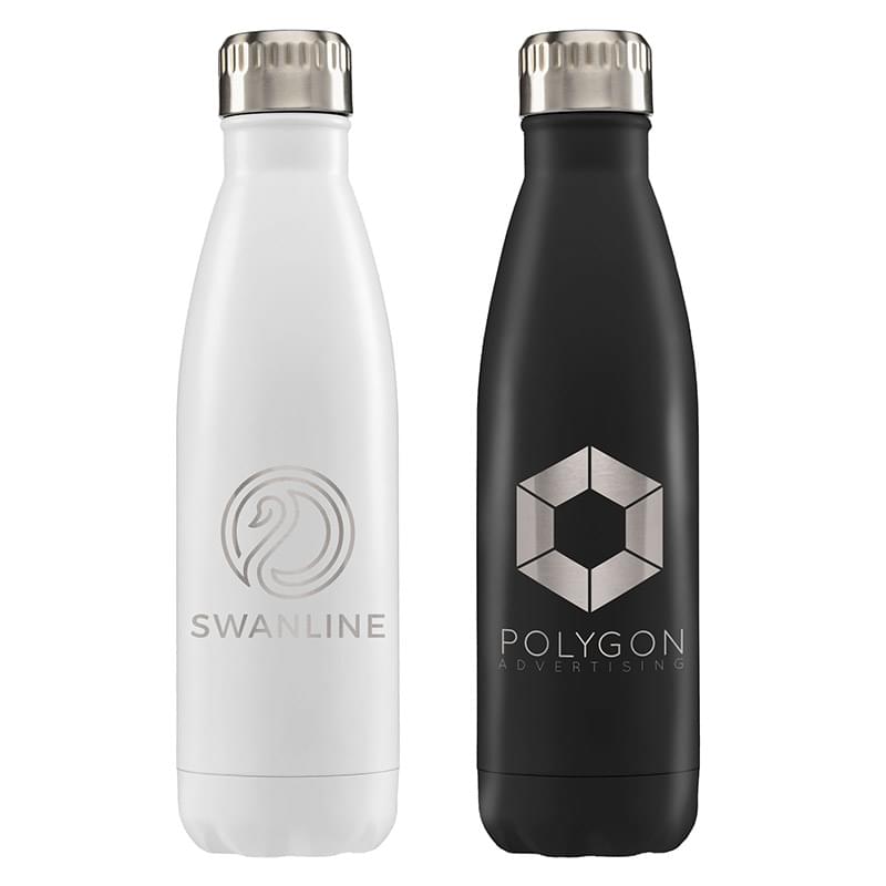 Ibiza - 17 oz. Double-Wall Stainless Bottle - Laser