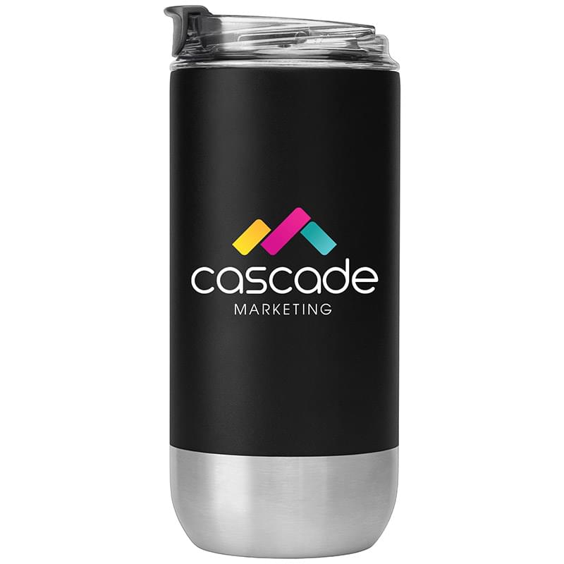 Glacier - 16 oz. Double-Wall Recycled Stainless Steel Tumbler - ColorJet
