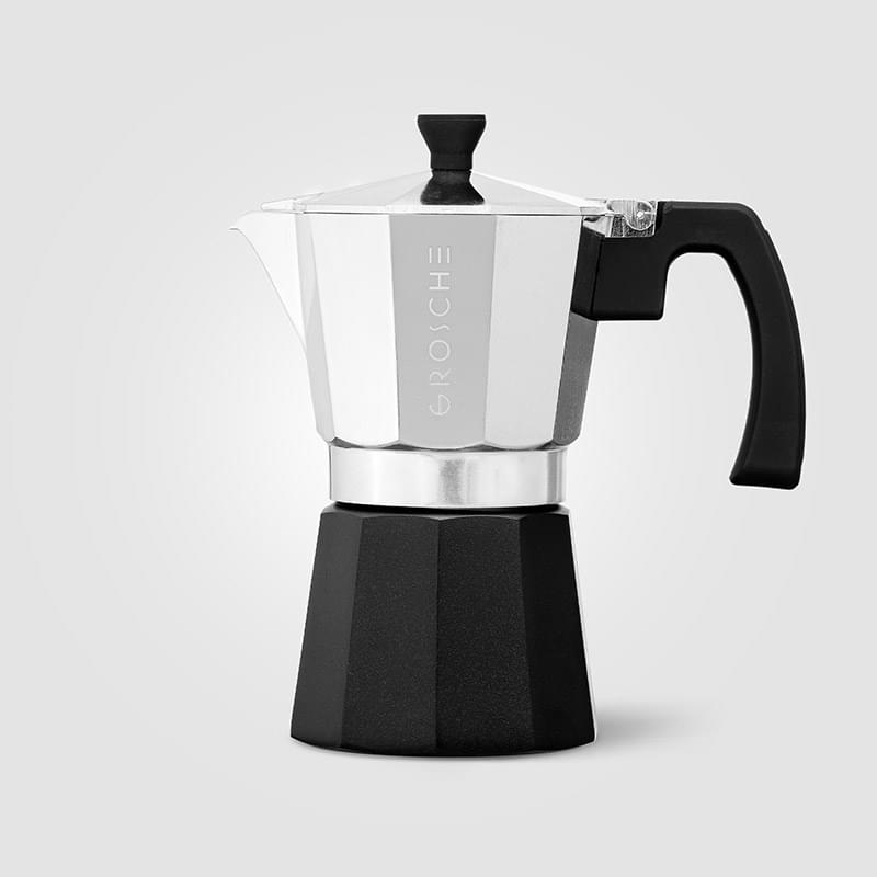 Grosche Milano Aluminum Stovetop Espresso Maker - 6-cup