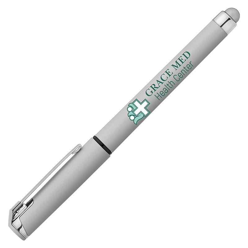 Islander Softy Monochrome Metallic Stylus Gel Pen - ColorJet