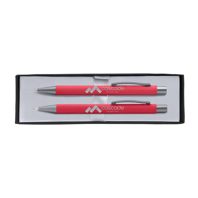 Bowie Pen & Pencil Gift Set - Laser