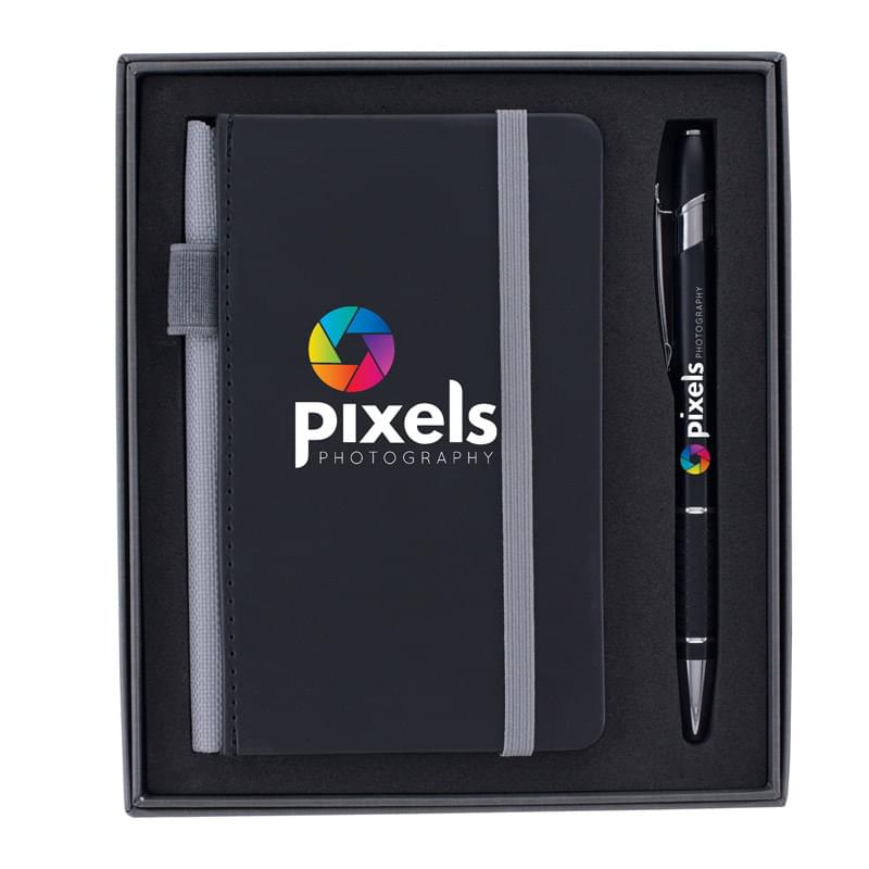 Andrews & Ellipse - ColorJet - Full Color Metal Pen & Flashlight Gift Set