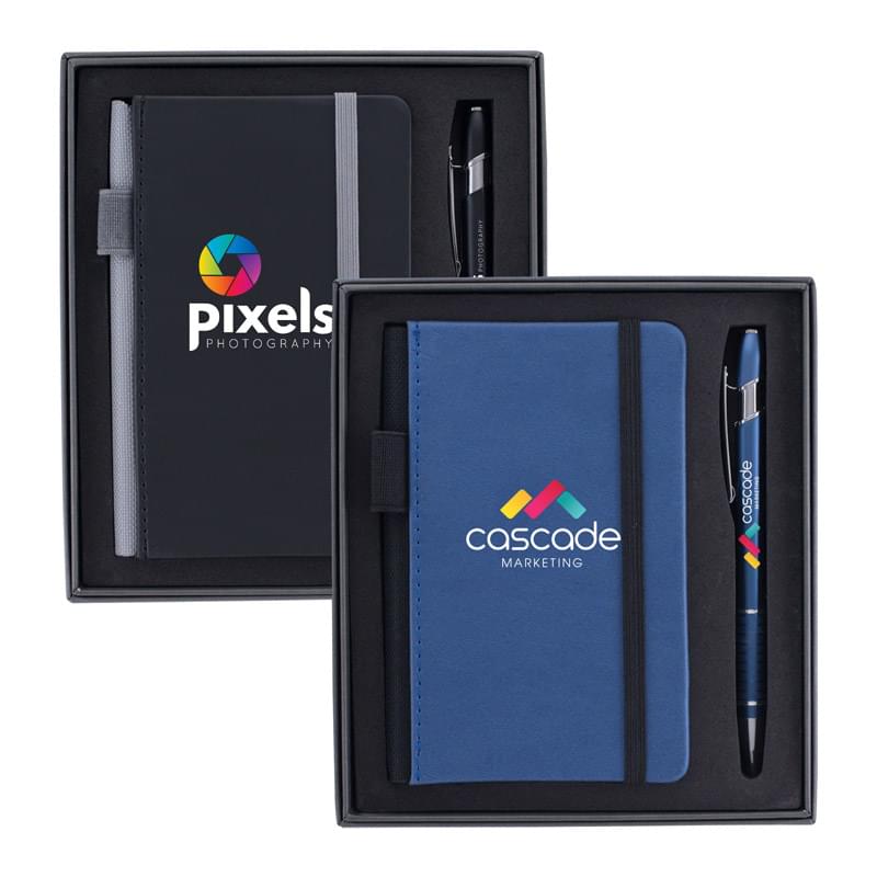 Andrews & Ellipse - ColorJet - Full Color Metal Pen & Flashlight Gift Set