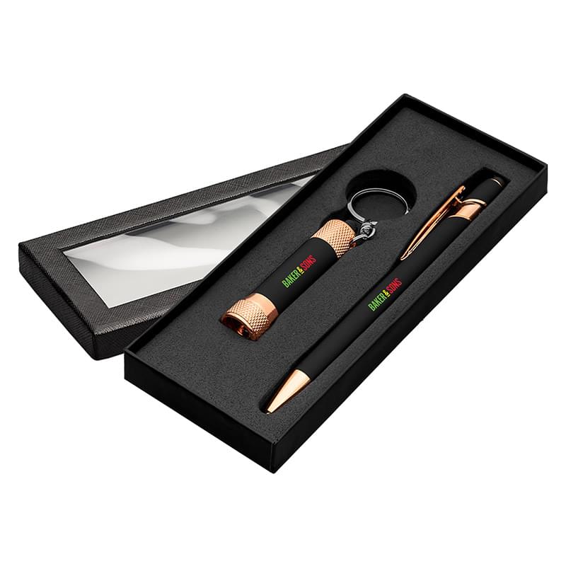 Ellipse & Chroma Softy Rose Gold Classic Window Gift Set ColorJet