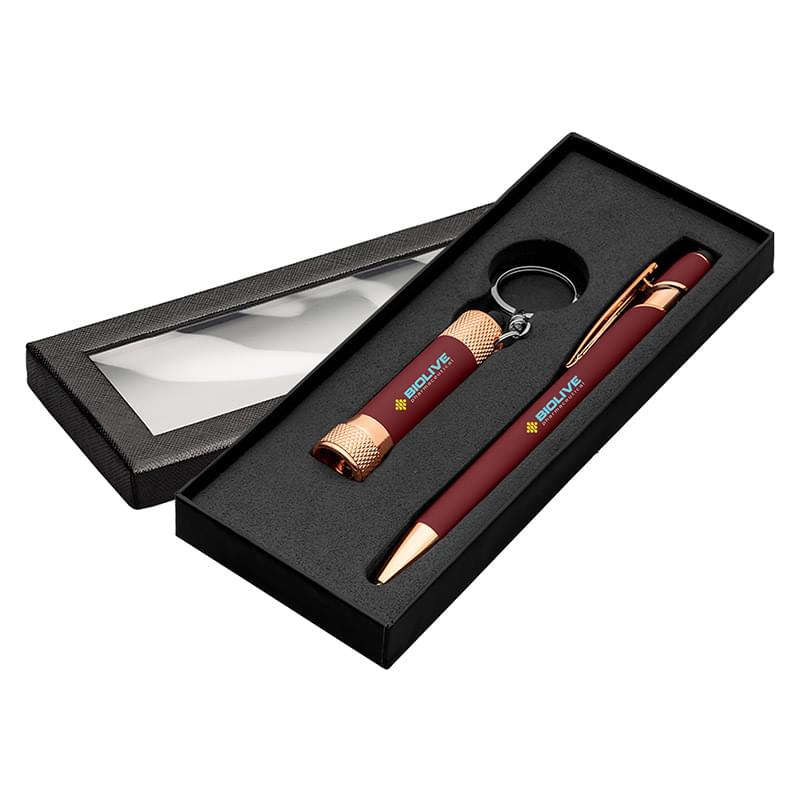 Ellipse & Chroma Softy Rose Gold Classic Window Gift Set ColorJet