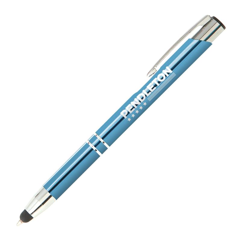 Tres-Chic Touch Stylus Laser Engraved Metal Pen