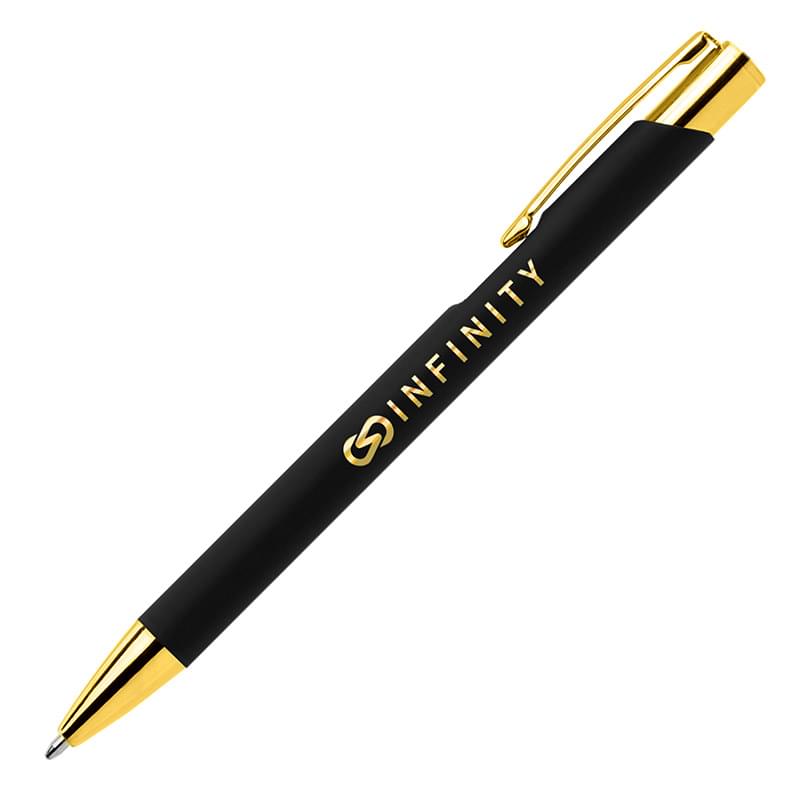 Crosby Gold Softy - Laser Engraved Metal Pen 3
