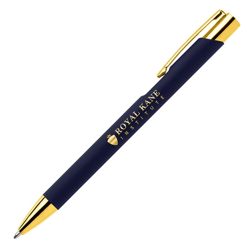 Crosby Gold Softy - Laser Engraved Metal Pen 5