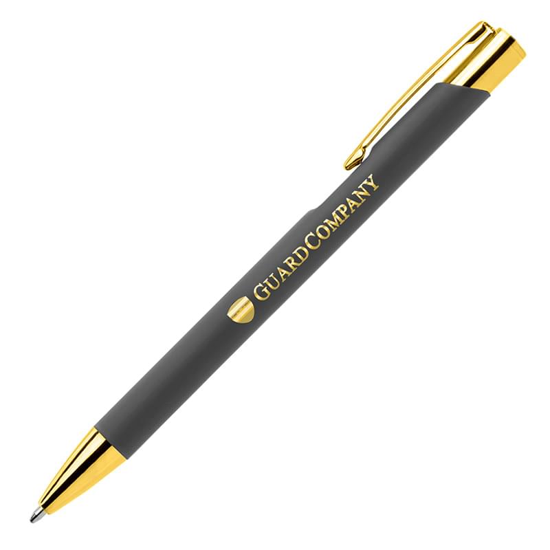 Crosby Gold Softy - Laser Engraved Metal Pen 4