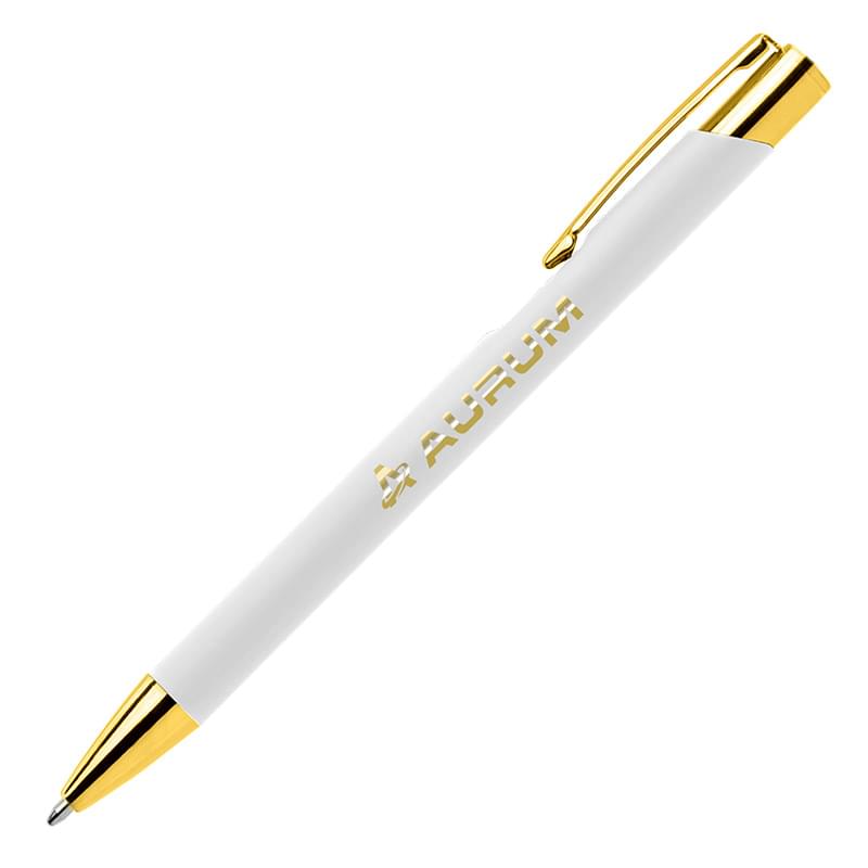 Crosby Gold Softy - Laser Engraved Metal Pen 1