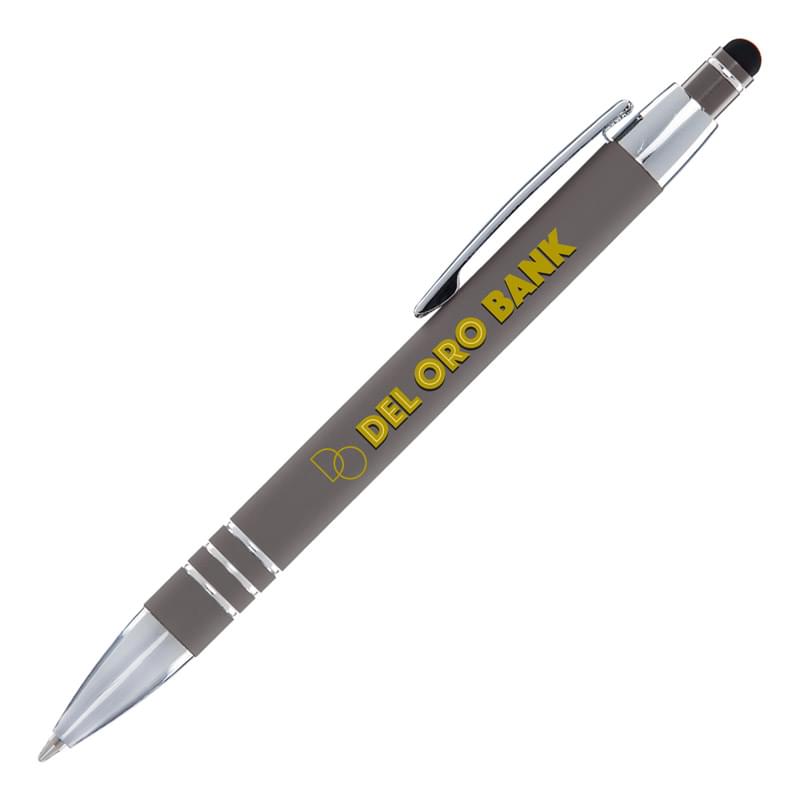 Ultimate Soft w/ Stylus - Laser Engraved - Metal Pen 4