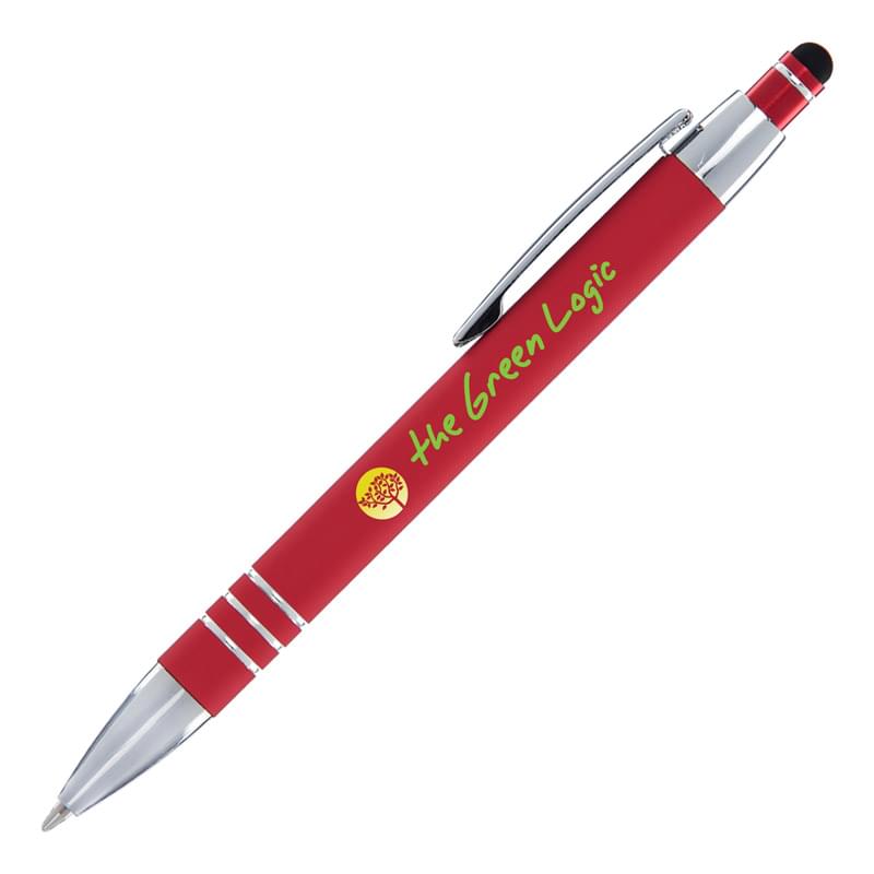 Ultimate Soft w/ Stylus - Laser Engraved - Metal Pen 5