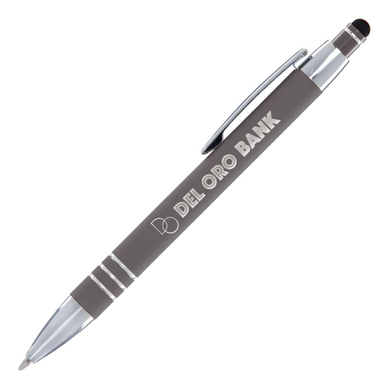 Ultimate Soft w/ Stylus - Laser Engraved - Metal Pen 5