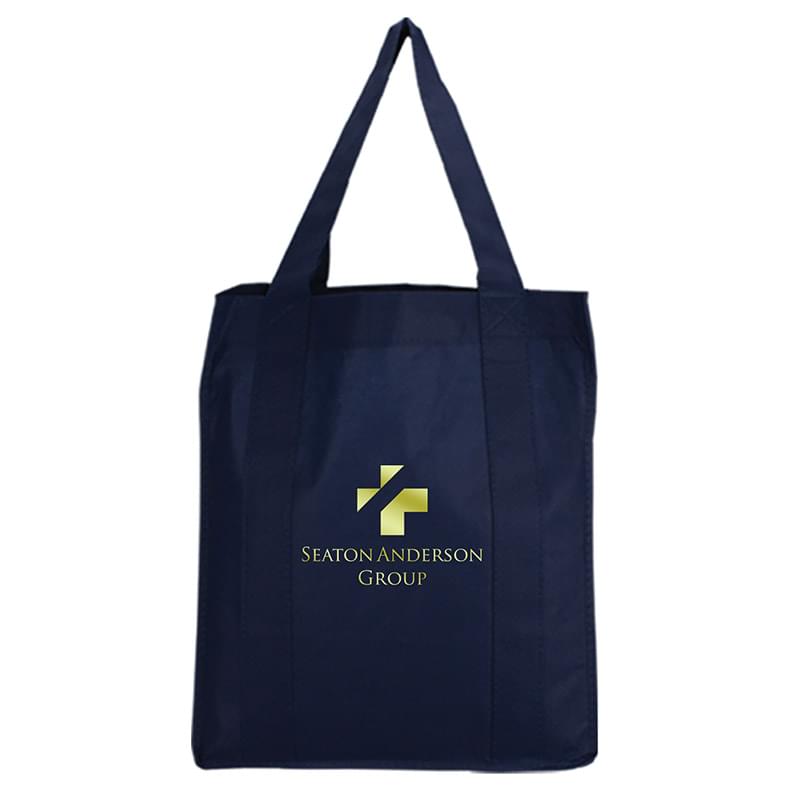 North Park - Non-Woven Shopping Tote Bag - Metallic imprint 7